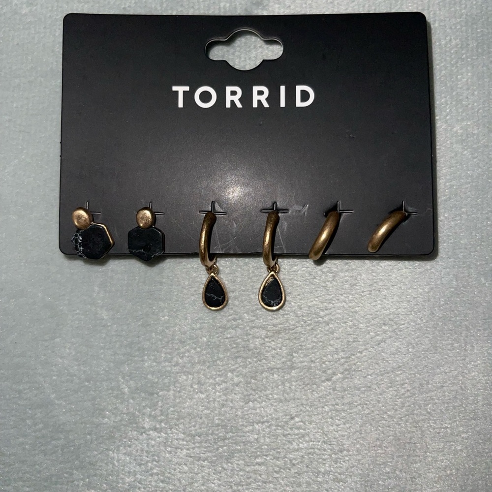 NWT 3 pack earrings Torrid